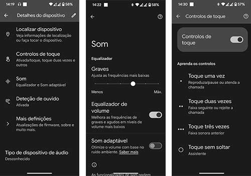 Ajustes Google Pixel Buds
